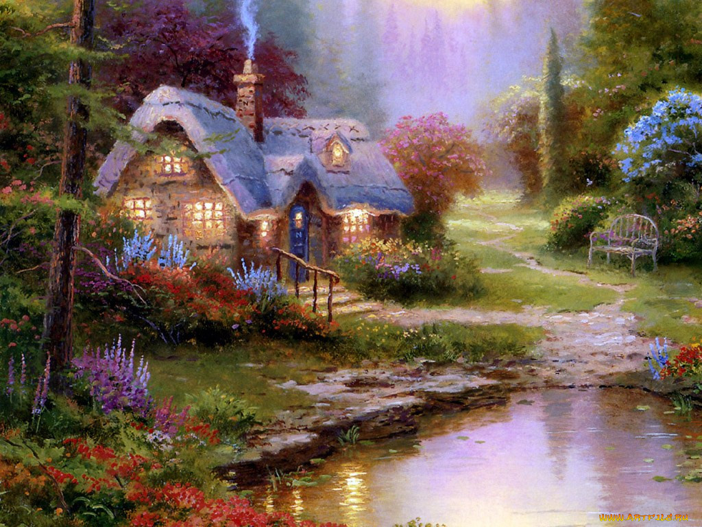 thomas, kinkade, , 